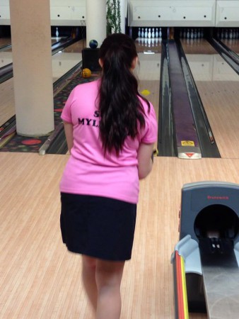 Träning i Partille Bowlinghall